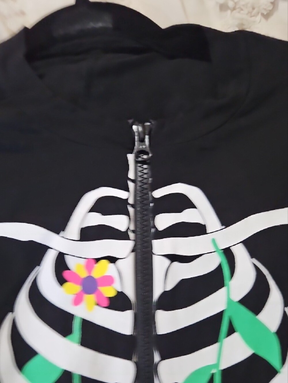 Black Skeleton Dress - Picture 4 of 5